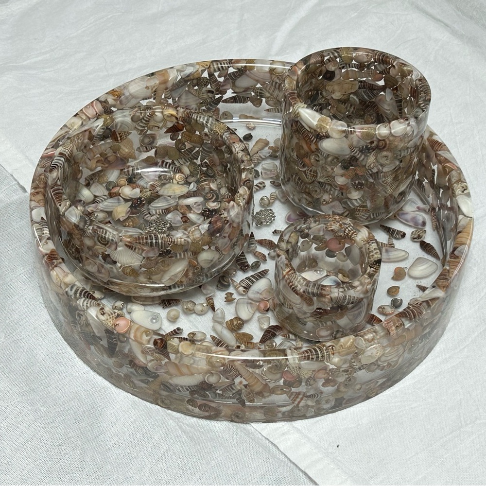 4 piece artisan vanity or office set